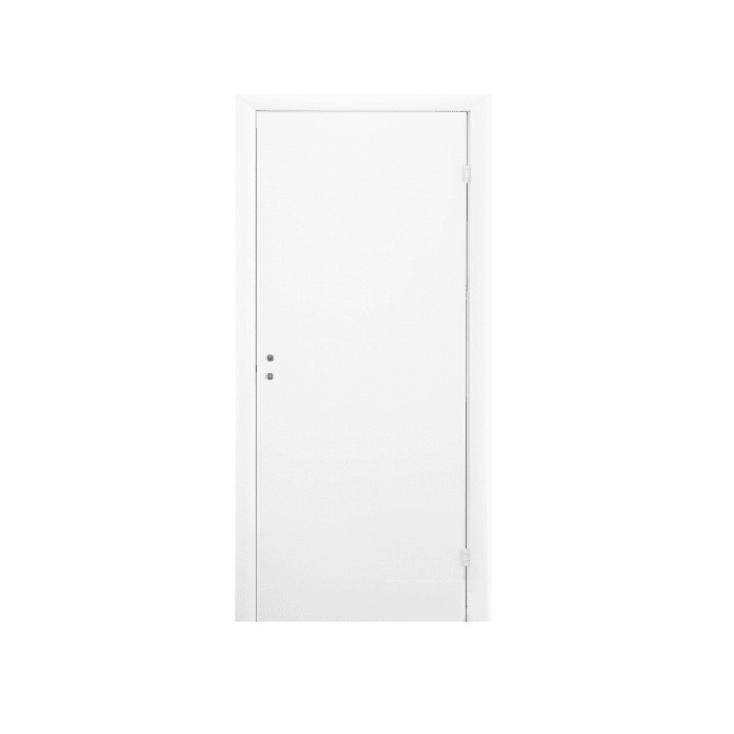 Полотно дверное глухое Симпл 21-07 (600 мм) с четв.бел.б/зам
