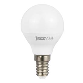 Лампа светодиодная шарик E14 теп.свет 7 Вт PLED-SP G45 7w 3000К 530 Lm E14 230/50 Jazzway
