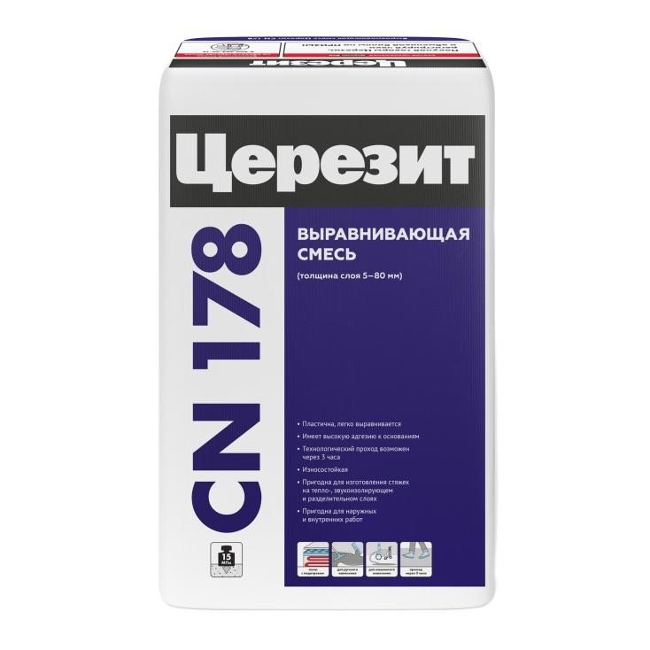 Стяжка Ceresit CN178, 25 кг