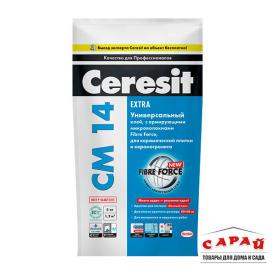 Клей для плитки и керамогранита Ceresit СМ14 5 кг