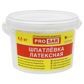 Шпатлевка латексная PRO SAR 4,5 кг