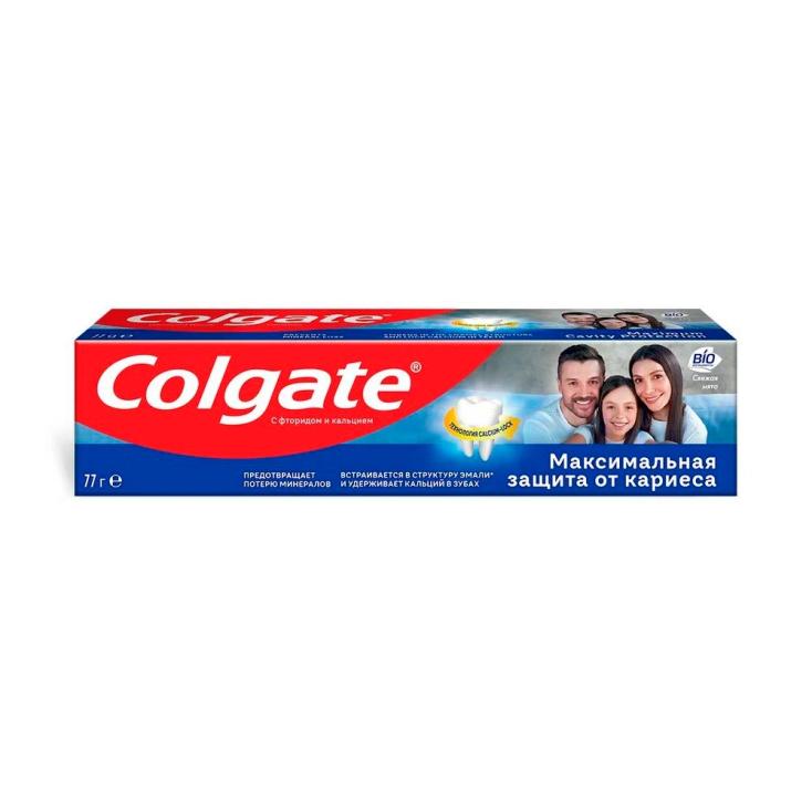 Паста зубная Колгейт защита от кариеса свежая мята 50мл