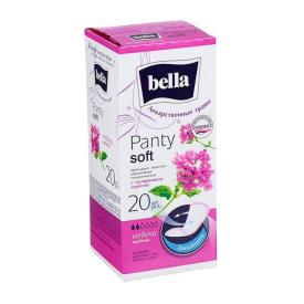Прокладки женские ежедневные Bella 20шт Panty Soft вербена