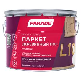 Лак паркетный Parade L10 Classik  бесцветный полуматовый 10 л