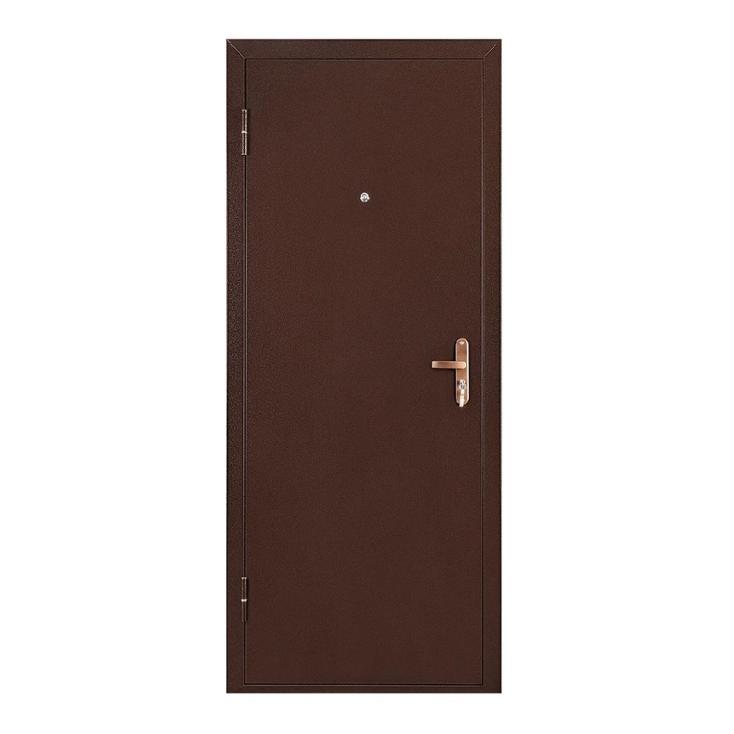 Дверь металл Профи антик медь металл-металл 860х2050 мм L