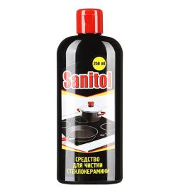Средство для чистки стеклокерамики Sanitol 250 мл