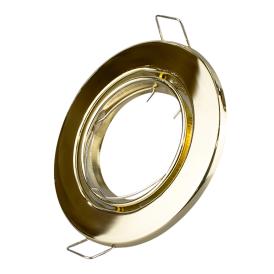 Светильник потолочный, штампованная сталь, золото, поворотный, MR16  CAST 73 GOLD