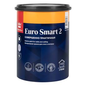 Краска интерьерная EURO SMART 2 VVA гл/мат 0,9л