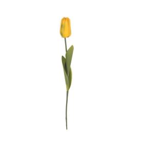 Искусственное растение Тюльпан светло-желтый