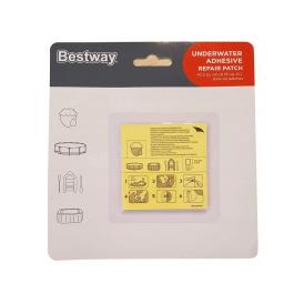 Ремонтный комплект для надувных изделий 10 шт 6,5х6,5 см Bestway 62091