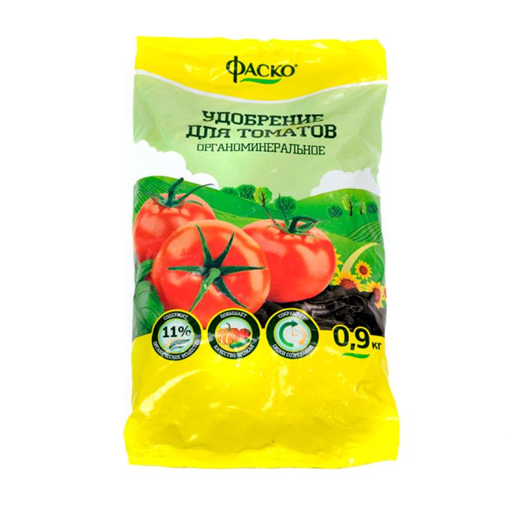 Удобрение для томатов минеральное гранулированное Фаско 0,9 кг