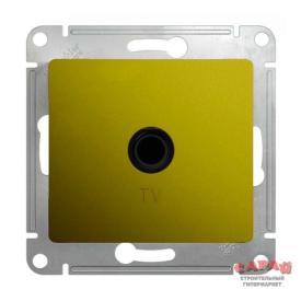 Механизм розетки TV GLOSSA оконечная 1DB фисташк. SchE GSL001091