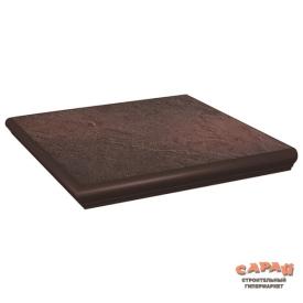 Плитка клинкерная капинос угловой Semir rosa stopnica narozna 33*33