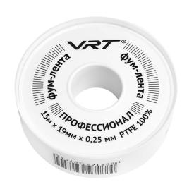Лента фум для воды VRT 19х0,25 мм 15 м