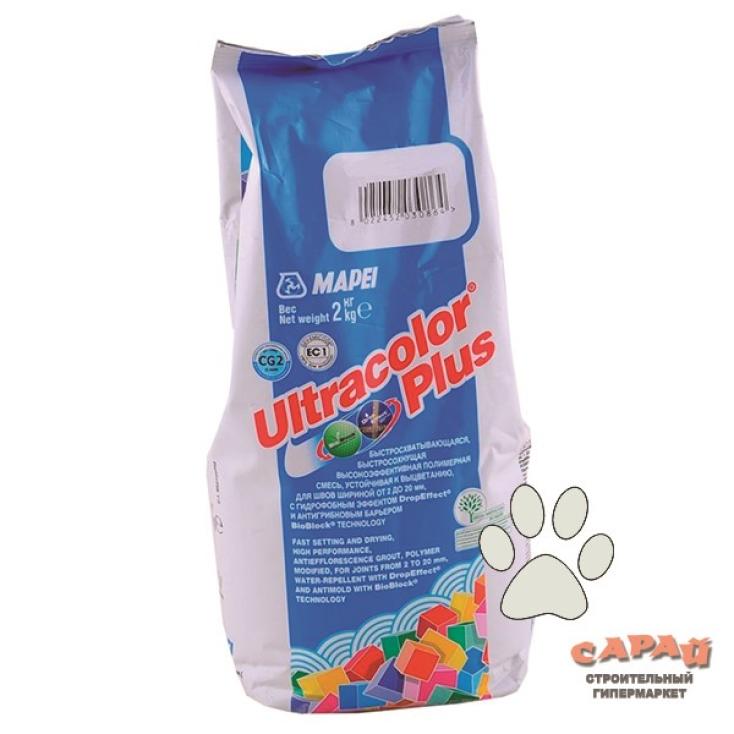 Затирка Mapei Ultracolor Plus №103 белая луна, 2 кг