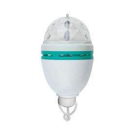 Cветильник-проектор LED подвесной 220В Серия DISCO, многоцветный.Кабель с вилкой ULI-Q303 2,5W/RGB WHITE ТМ VOLPE