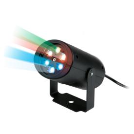 Cветильник-проектор LED Проекция «рождество», RGB 220В. ТМ Volpe ULI-Q306 4W/RGB BLACK XMAS