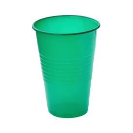 Набор стаканов одноразовых для холодного и горячего Мистерия зеленые 6 шт 200 мл