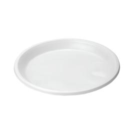 Набор тарелок одноразовых десертных Мистерия белые 12 шт 170 мм