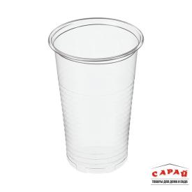 Набор стаканов одноразовых прозрачные 6 шт 200 мл