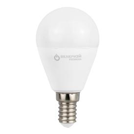 Лампа светодиодная 10W E14 шарик 4000K 220V пластик. (LED OPTI G45-10W-E14-W) OPTI Включай
