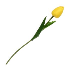 Цветок искусственный Тюльпан желтый 17701Ж