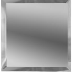 Плитка зеркальная Фацет 20х20 квадрат серебро матовый 10 мм(10шт) КЗСм1-02 распродажа под заказ