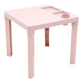 Стол детский пластиковый розовый