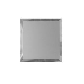 Плитка  зеркальная серебряная квадрат с фацетом 10 мм  180*180ммКЗС1-01/СК-18 под заказ