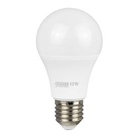 Лампа светодиодная LED 12вт 230в А60 Е27 4100К белый Elementary Gauss
