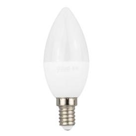 Лампа светодиодная LED 8вт 230в 4200К Е14,белый, свеча Gauss Elementary