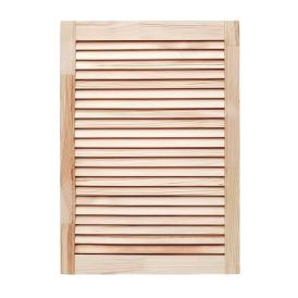 Дверка жалюзийная 605х394х20 мм хвоя