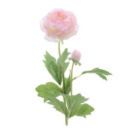 Цветок искусственный Лютик светло-розовый 17713С/Р