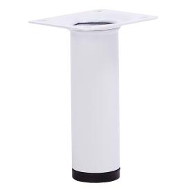 Ножка мебельная для стола круглая Белая 30х30х800 мм L61R80WH30