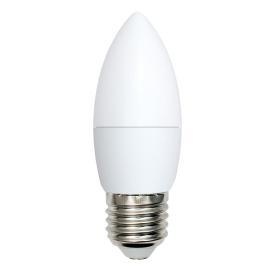 Лампа светодиодная белый свет Е27 9 Вт 4000К 750Лм LED-C37-9W/NW/E27/FR/NR Volpe