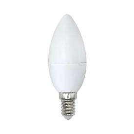 Лампа светодиодная Теплый белый свет Е14 9 Вт 3000К 750Лм LED-C37-9W/WW/E14/FR/NR Volpe