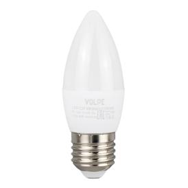 Лампа светодиодная Теплый белый свет Е27 9 Вт 3000К 750Лм LED-C37-9W/WW/E27/FR/NR Volpe