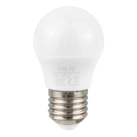 Лампа светодиодная белый свет. Е27 7 Вт 4000К 600Лм LED-G45-7W/NW/E27/FR/NR Volpe,