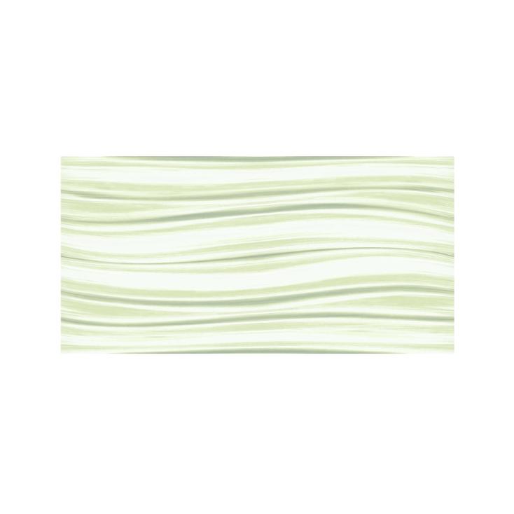 Плитка настенная 40*20 Дактель волна зеленый (1,28м2)