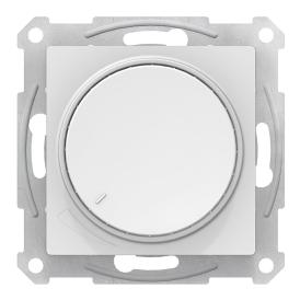 Механизм светорегулятора (диммера) ATLAS DESIGN поворотно-нажимной 315Вт бел. SchE ATN000134