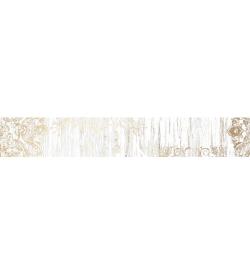 Бордюр  Beryoza Ceramica Папирус 9,5х60 см белый