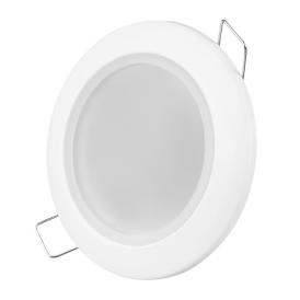 Светильник потолочный для ванных комнат CAST 82 WHITE, круглый, IP44, не поворотный, MR16,белый