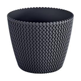 Кашпо Splofy антрацит 25,9х22 см 8 л DSP260-S433
