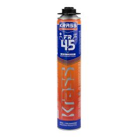 Пена монтажная огнестойкая профессиональная KRASS Professional FR V45 0.75л
