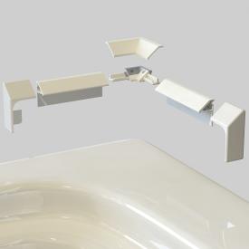 Комплект бордюр для ванны (2 планки, 2 заглушки, 2 переходника)