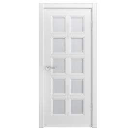 Полотно дверное ДО1-2 BELINI-777 600мм белое стекло