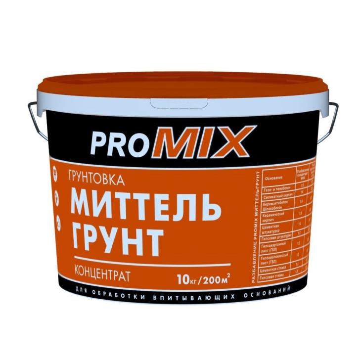 Грунтовка-концентрат Promix Миттельгрунт 10 кг