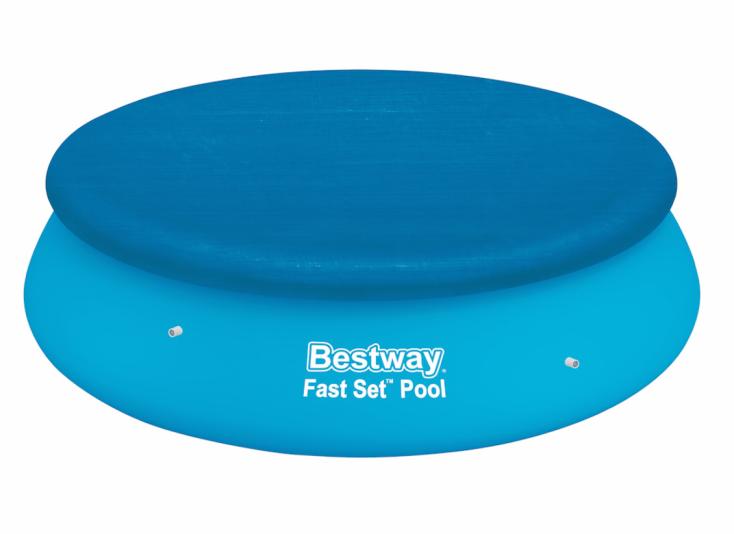 Тент для бассейнов с надувным бортом Fast Set 244 см (240 см) Bestway 58032