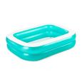Бассейн детский надувной 201х150х51 см 450 л Bestway Blue Rectangular Family 54005