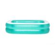 Бассейн детский надувной 201х150х51 см 450 л Bestway Blue Rectangular Family 54005